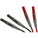 Peaktech Isolierte 4 mm Verbindungsleitungen - CAT III 1000 V, 1 Stück, P 7020