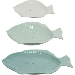 Tablett Fisch klein - LB 34x25 cm