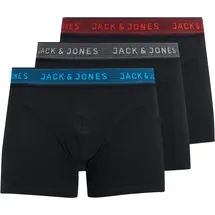 Jack & Jones Junior 3er-Set: Boxershorts, in Schwarz | Gr.: 128