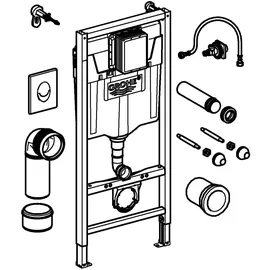 Grohe Rapid SL Projekt Vorwandelement H: 113 cm mit Betätigungsplatte alpinweiß