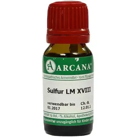 Arcana SULFUR LM 18 Dilution 10 ml