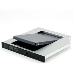 CSL 2,5 SATA Festplatten Einbaurahmen für 12,7mm Laufwerksschacht geeignet für Notebook/Laptop