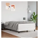 vidaXL Boxspringbettgestell 120 x 200 cm Weiß