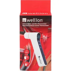 WELLION Infrarot Stirn- und Ohrthermometer 1 St.