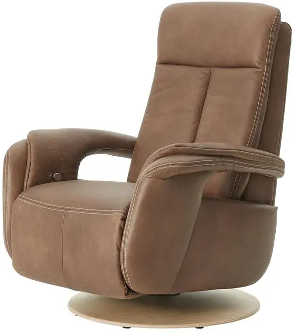 Modulmaster TV-Sessel MM-PN1035 in Leder Aurelia chai