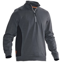 Jobman Sweatshirt 5401 Grau/Schwarz Gr. M