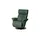 HIMOLLA Relaxsessel 7227 Leder 82 x 109 x 90 cm Grün mit Relax-Funktion