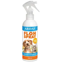 ARDAP® Flohspray 250ml für Hunde & Katzen - bis zu 4 Wochen Schutz vor Flöhen & Zecken