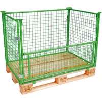 E. s. b. Gitteraufsatzrahmen 80cm RAL 6017 5x5