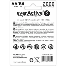 Everactive AA 1900 mAh 4 St.