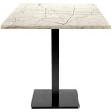 Restootab Tisch Milan 70x70cm - Modell Marmor Maia