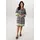Aniston SELECTED Blusenkleid Beige/Rot 36