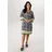 Aniston SELECTED Blusenkleid Beige/Rot 36