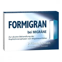 FORMIGRAN Schmerztabletten bei akuter Migräne