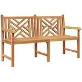 vidaXL Gartenbank 150 x 60 x 90 cm Braun