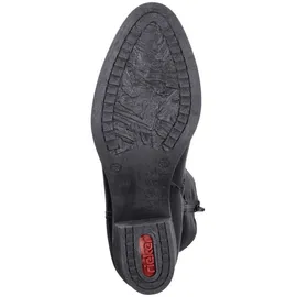 Rieker Damen Hochschaftstiefel 73191-00 schwarz Gr. 36