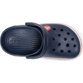 Crocs Crocband Holzschuhe Navy / Red 37-38