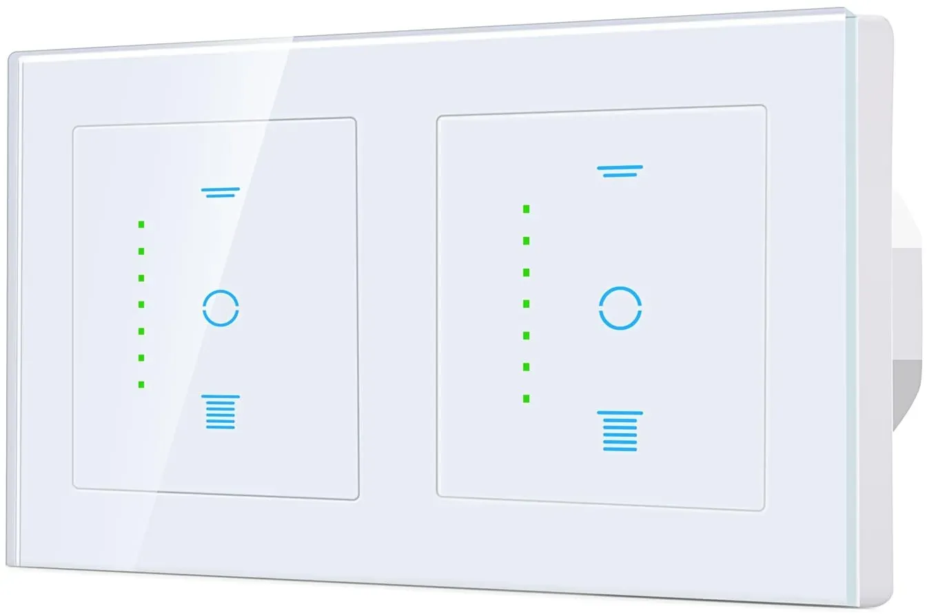 CURRYSMARTER Gen6.1 WLAN Rollladenschalter & Jalousieschalter 2Fach