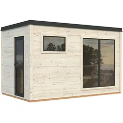 PRE:GA Black Forest Classic Sauna mit Vorraum 8,2 m2