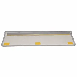 vidaXL Teppich-Treppenstufen 15 Stk. 65x21x4 cm Grau Rechteckiger Rand