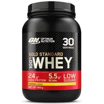 Optimum Nutrition Gold Standard 100% Whey Banana Cream Pulver 908 g