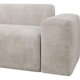 Juskys Sofa in L-Form Vals links Beige