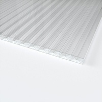 Hohlkammerplatte ECO-UV  (200 cm x 98 cm x 16 mm, Polycarbonat, Transparent)