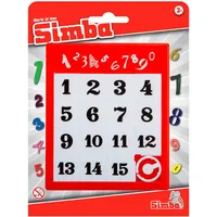 Simba 108614687 Schiebepuzzle Zahlen