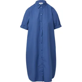 s.Oliver Blusenkleid Oversized Smok-Detail Blau 38