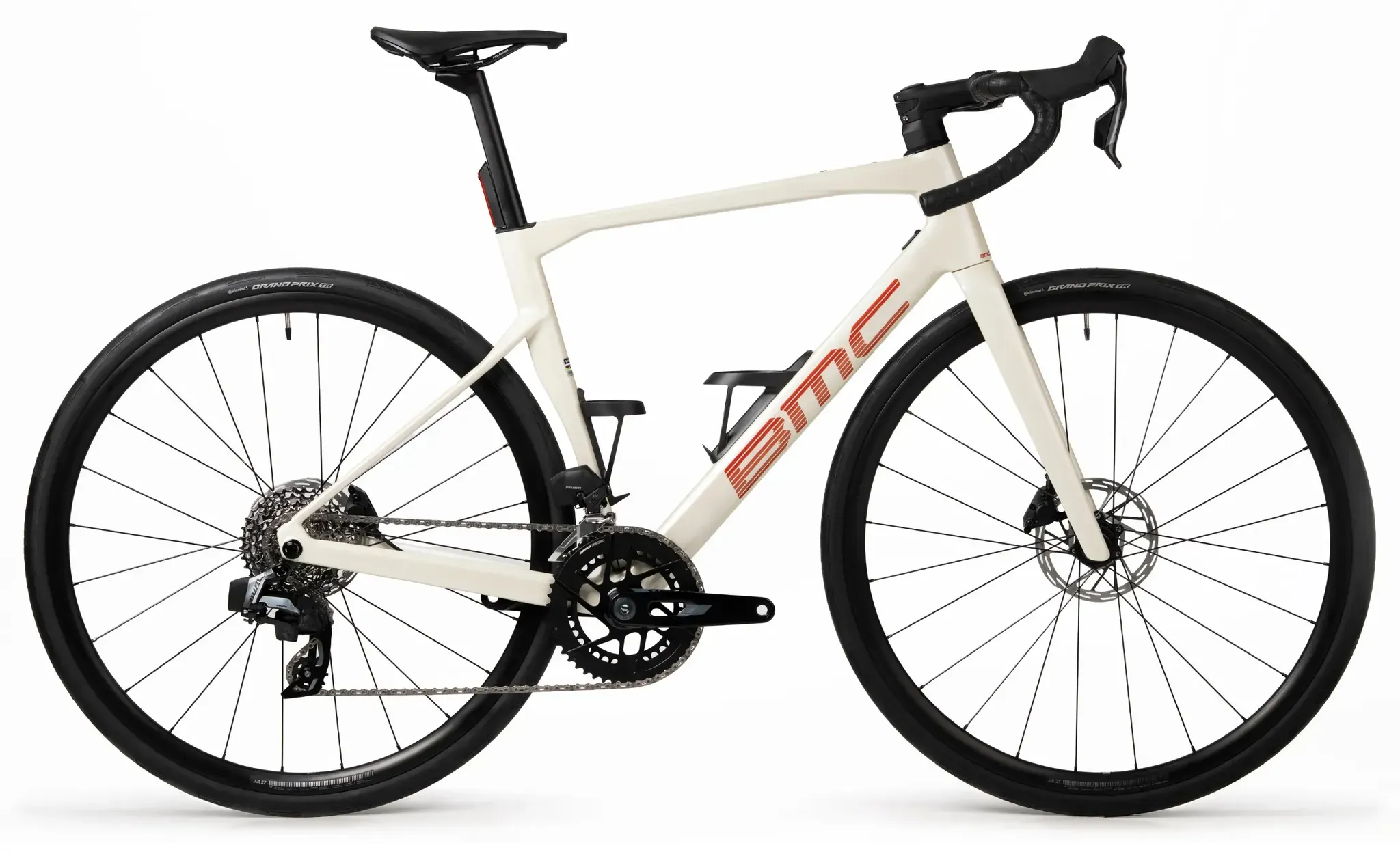 BMC Roadmachine LTD CARBON Sram Rival AXS - 58 cm - Gloss Pearl White