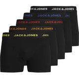 JACK & JONES Jack & Jones, Herren Unterhosen, Black FRIDAY TRUNKS Schwarz, M
