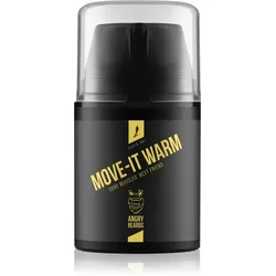 Angry Beards Usain Hot Move-It Warm wärmendes Gel zum Lockern von Muskeln und Gelenken 50 ml
