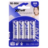 XCell Mignon AA Akku (Zellengröße: AA Mignon NiMH 2700 mAh