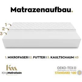 king matratzen Kindermatratze babymatratze babybett matratze babymatratze H3 KingKINDER 10cm (Kinder 60x120x10)