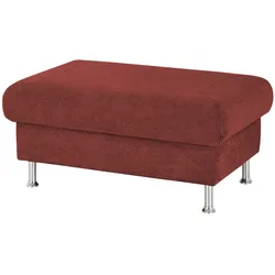 Diva Hocker  Diva Lounge , rot , Maße (cm): B: 65 T: 95