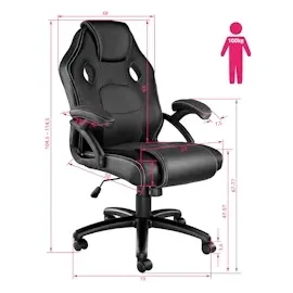 Tectake Mike schwarz