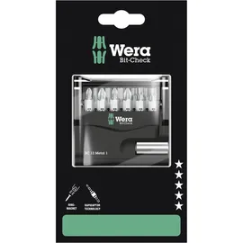 WERA Bit-Check 12 Metal 1 SB 12-teilig