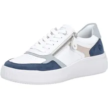 remonte Plateau-Sneaker Weiß Damen 39