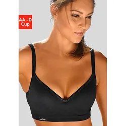 LASCANA ACTIVE Sport-Push-up-BH, mit Bügel und eingearbeiteten Push-up-Kissen LASCANA ACTIVE schwarz 85