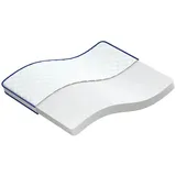 vidaXL Matratze Weiß 200 x 180 x 17 cm PU-Schaum