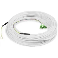 Digitus DK-3904LCA-50 Glasfaser LWL Anschlusskabel 50 m Weiß 9/125