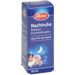 Abtei Nachtruhe Baldrian Einschlaftropfen