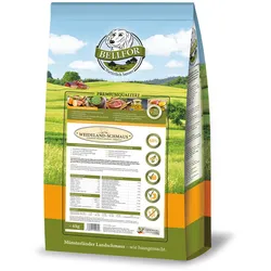 Getreidefreies Hundetrockenfutter mit Lamm - Weideland-Schmaus Futter 4 kg