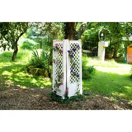 KHW Rankgitter 43 x 140 cm Weiß