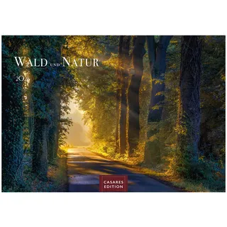 Casares Edition Wald & Natur Kalender 2027 – Wandkalender Fotokalender Naturkalender 24x 35cm - Natürliche Schönheit & Ruhe für jeden Monat .