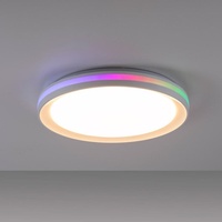 JUST LIGHT. LED-Deckenleuchte Ribbon, CCT, RGB