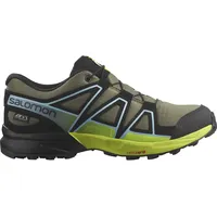 Salomon Kinder Speedcross CSWP Schuhe (Größe 34, oliv)