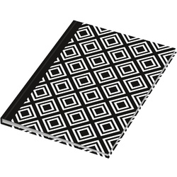 RNK Verlag Notizbuch 'Black & White Rhombus', DIN A5, dotted