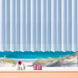 WECKBRODT Stickereistore ¦ weiß ¦ Synthetik ¦ Maße (cm): B: 750 H: 1