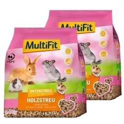 MultiFit Natur-Holzstreu 2x4,4 kg